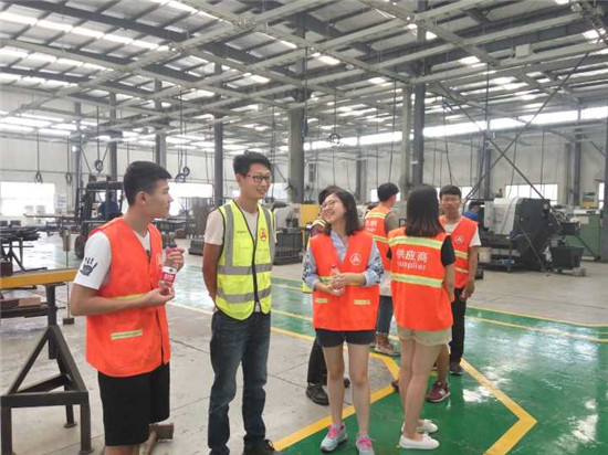 深入企業一線，感知行業脈搏——材料科學與工程學院志愿者赴山東鑿巖釬具開展社會實踐